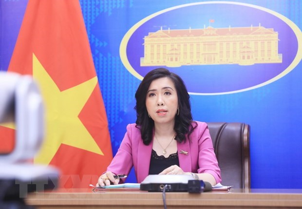 Countries have responsibility to contribute to regional, global peace: spokesperson hinh anh 1