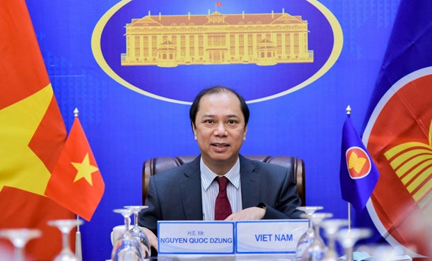 ﻿SOM meeting held in preparation for 38th, 39th ASEAN Summits hinh anh 1