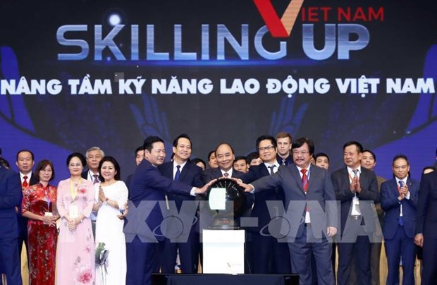 President calls for enhancement of labour skills hinh anh 1