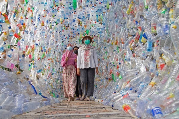 Indonesia: Museum made from plastics to raise public awareness of environment hinh anh 1