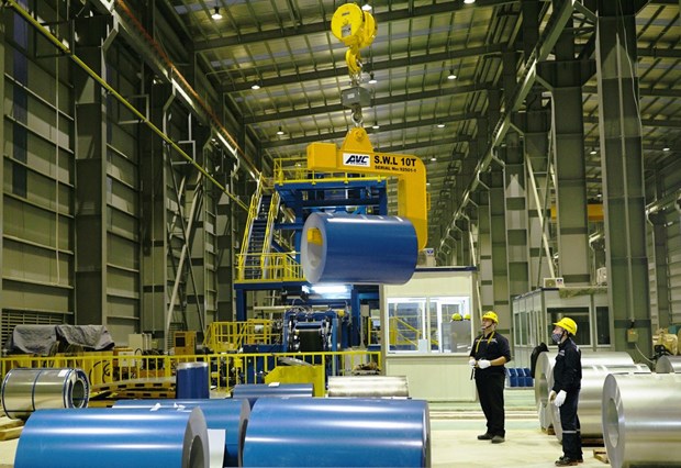 Steel producer’s exports double in September hinh anh 1