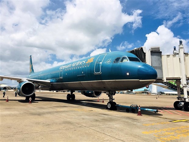 Vietnam Airlines operates seven flights on first day of domestic flight resumption hinh anh 1