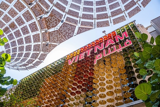 Vietnam Pavilion impresses international visitors at Expo 2020 Dubai hinh anh 1
