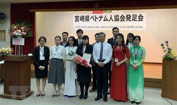 Association of Vietnamese in Japan’s Miyazaki prefecture established hinh anh 1