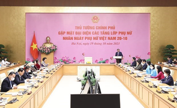 PM: Vietnam creates environment conducive to women’s advancement hinh anh 1