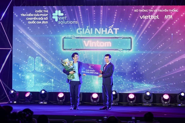 Winners of Viet Solutions 2021 announced hinh anh 1