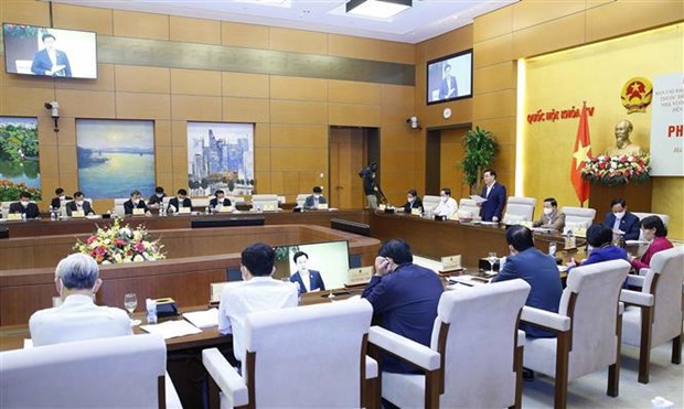 Issues of law-governed socialist State building discussed in detail hinh anh 2
