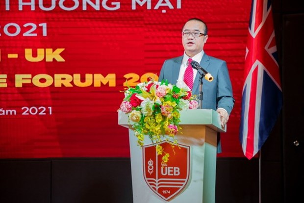 Forum discuses Vietnam-UK trade, investment, climate change response cooperation hinh anh 1