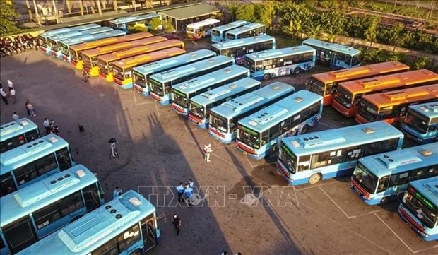 Ministry asks localities to increase inter-provincial passenger transport hinh anh 1