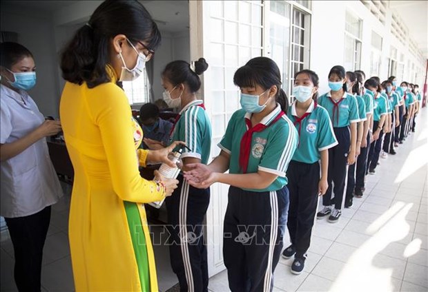 HCM City issues set of COVID-19 prevention and control safety criteria at schools hinh anh 2