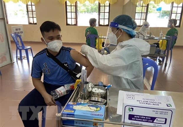 Deputy PM urges southern localities to accelerate COVID-19 vaccination hinh anh 1