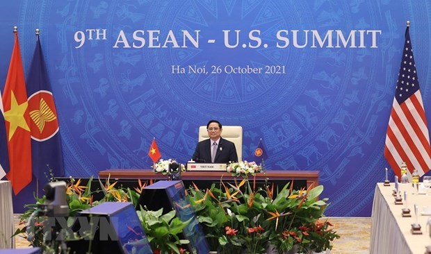 PM suggests strengthening ASEAN-US strategic partnership in different aspects hinh anh 1