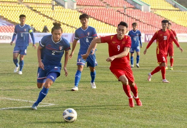 U23 Asian Cup qualifiers 2022: Vietnam beat Chinese Taipei 1-0 hinh anh 1