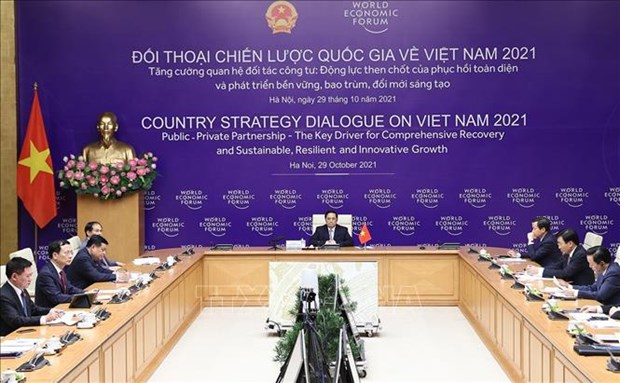 Significance of Vietnam-WEF strategic dialogue highlighted hinh anh 2