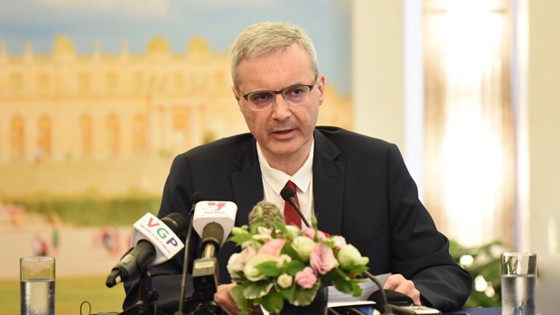 Ambassador hails Vietnam as true strategic partner of France hinh anh 1