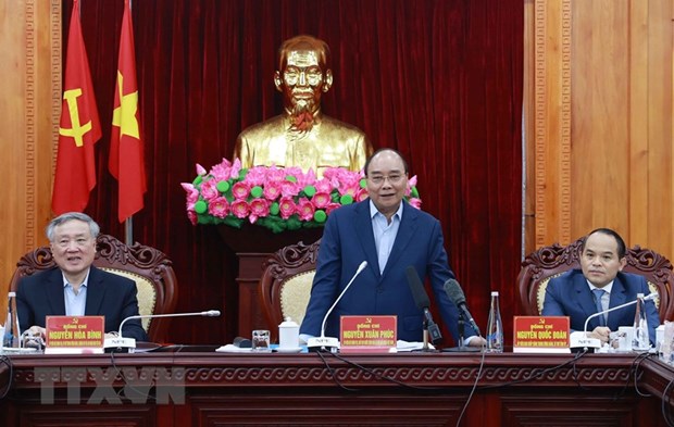President pays working visit to northern border province of Lang Son hinh anh 1