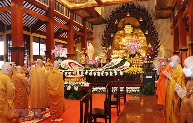 Celebration of 40th anniversary of Vietnam Buddhist Sangha to be held online on Nov 7 hinh anh 1