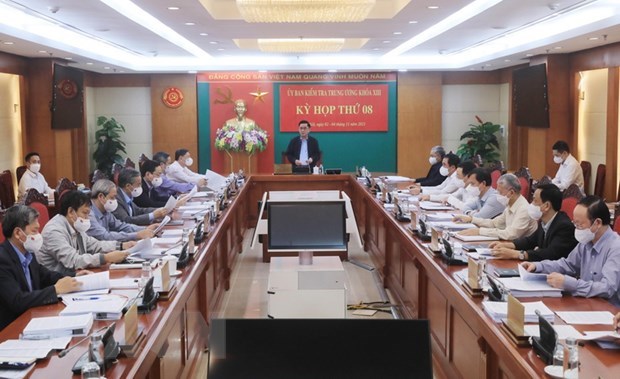 Party Central Committee’s Inspection Commission holds 8th session hinh anh 1