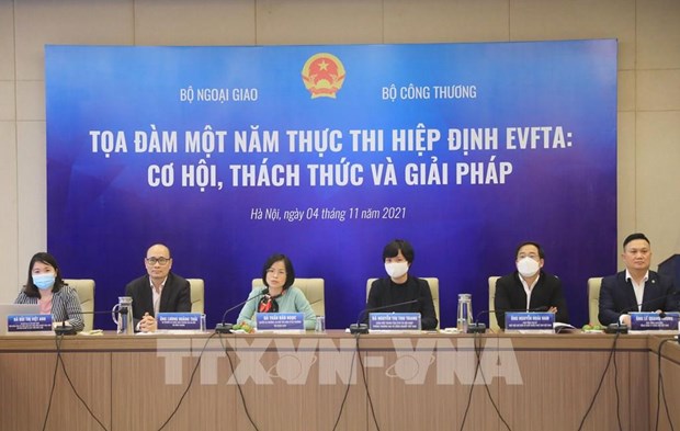 Seminar looks on one year of EVFTA implementation hinh anh 1