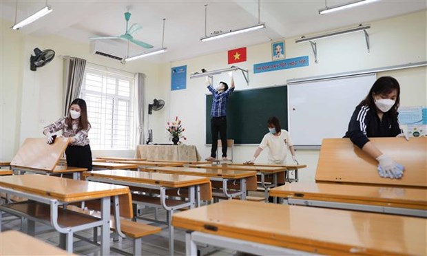 Only schools in Hanoi’s Ba Vi allowed to reopen on November 8 hinh anh 1
