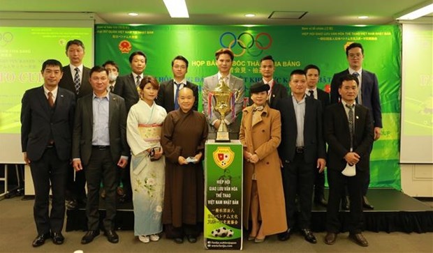 Football tournament of Vietnamese community in Japan on the horizon hinh anh 1