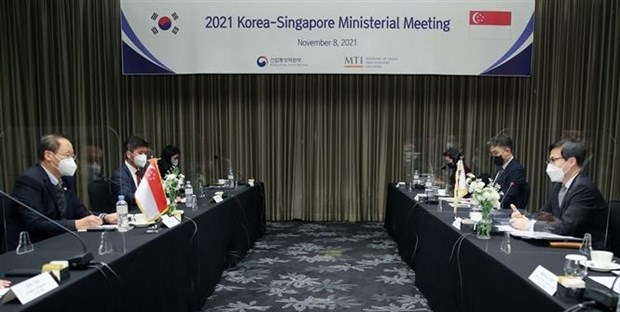 RoK, Singapore aim to strike digital trade deal this year hinh anh 1