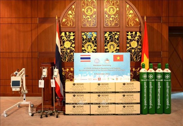 Thailand helps Vietnam with medical supplies in COVID-19 combat hinh anh 2