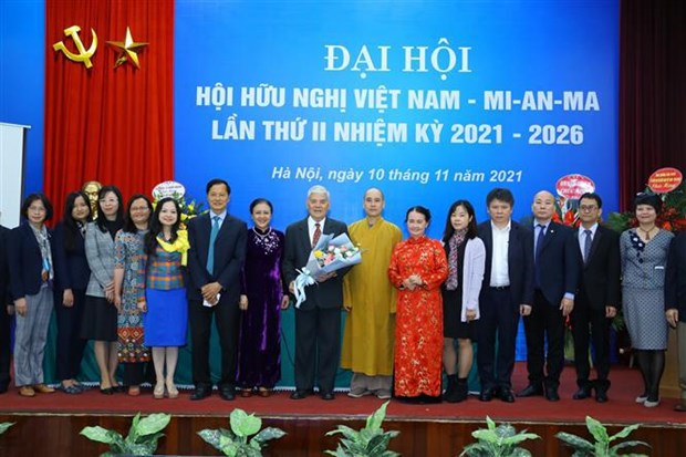 Vietnam - Myanmar Friendship Association holds 2nd congress hinh anh 1