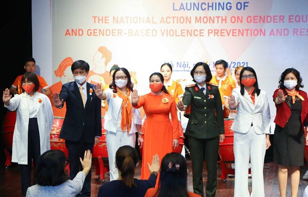Vietnam’s action month for gender equality, gender-based violence prevention launched hinh anh 1