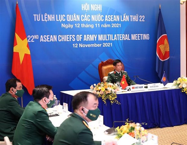 Vietnam attends 22nd ASEAN Chiefs of Army Multilateral Meeting hinh anh 1