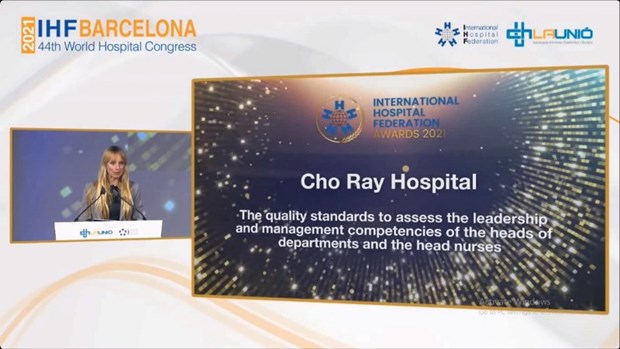Cho Ray Hospital wins International Hospital Federation’s awards hinh anh 1