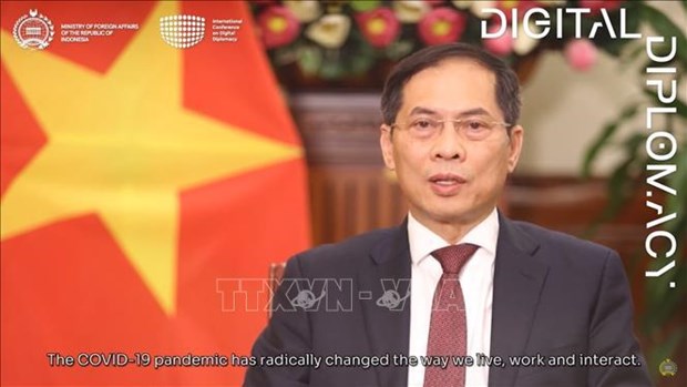 Vietnam calls on regional countries to embrace opportunities from digital diplomacy hinh anh 1