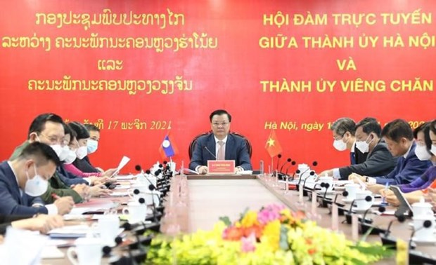Hanoi, Vientiane promote ties in new period hinh anh 1