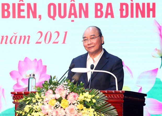 President attends great national unity festival in Hanoi hinh anh 1