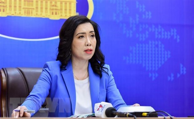Spokesperson informs about citizen protection work, international issues hinh anh 1