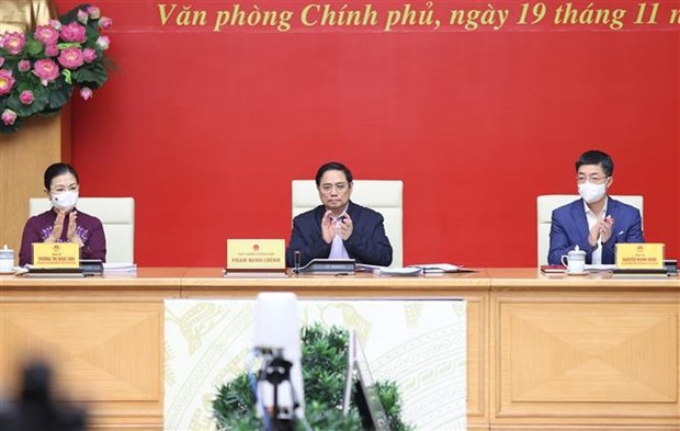 Prime Minister Pham Minh Chinh meets voters in Can Tho hinh anh 1