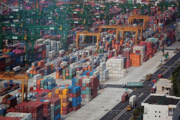 Singapore's non-oil domestic exports see record growth in four years hinh anh 1