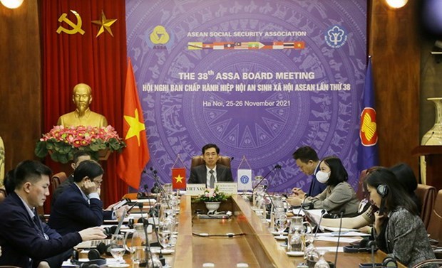 Vietnam attends 38th ASEAN Social Security Association Board Meeting hinh anh 1