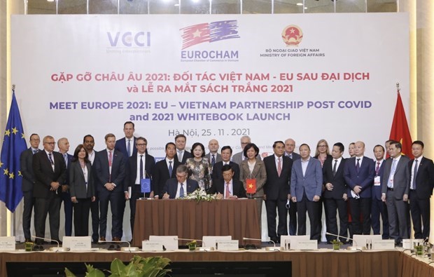 13th EuroCham White Book released at Meet Europe 2021 hinh anh 3