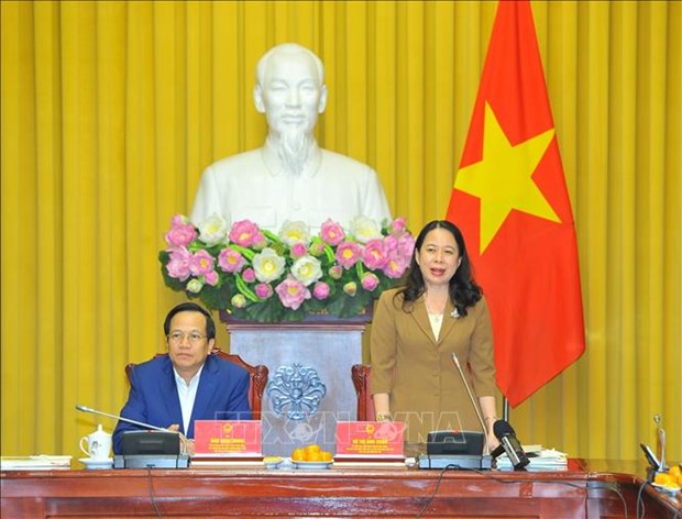 Vice President chairs meeting of NFVC Sponsorship Council hinh anh 1