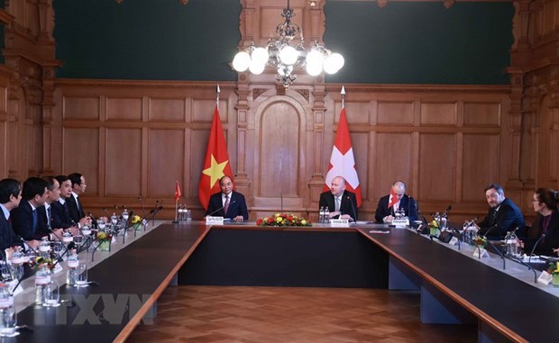 Vietnamese President meets head of Swiss National Council hinh anh 1