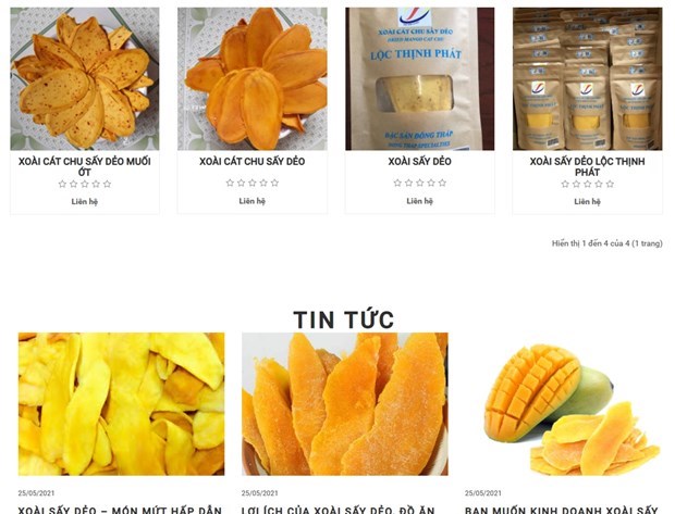 National domain name '.vn' helps develop local farm produce brands hinh anh 1