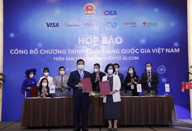Vietnam National Pavillion to be set up on Chinese JD.com platform hinh anh 1