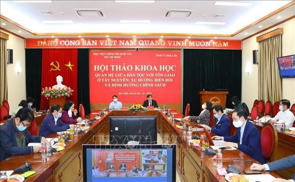 Conference discusses ethnic, religious policy orientations in Central Highlands hinh anh 1