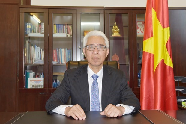 Vietnam-China relations bring substantive benefits to the two peoples: Ambassador hinh anh 1