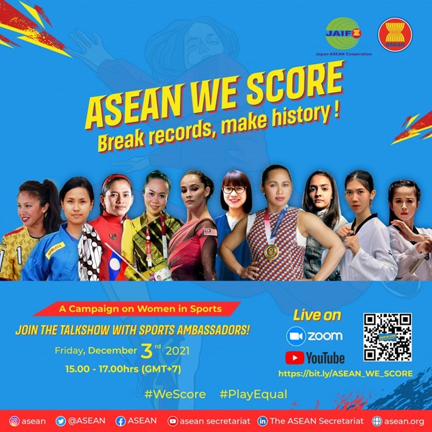 Vietnamese taekwondo athlete named among ASEAN Women's Ambassadors in Sport hinh anh 2