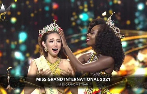 Vietnamese beauty wins Miss Grand International 2021 hinh anh 1