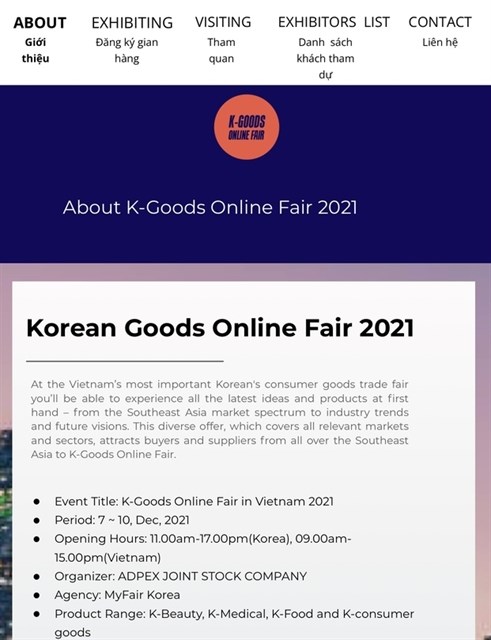Korean goods fair to open this week hinh anh 1