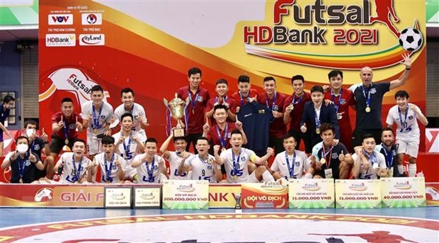 Thai Son Nam win Futsal HDBank National Championship final hinh anh 1
