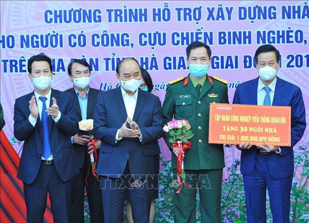 President commends Ha Giang’s housing for the poor programme hinh anh 1